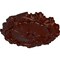Ekena Millwork Plymouth Ceiling Medallion (Fits Canopies up to 1 5/8"), 16 3/4"OD x 1 3/8"P, Brushed Mahogany CM16PLBMF - alternate 4